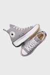 Converse Run Star Hike Logolu Kalın Tırtıklı Taban Sneaker Bayan Ayakkabı A10666C 528 MOR