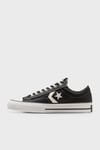 Converse Star Player Deri Sneaker Unisex Ayakkabı A06204C.001 SİYAH-BEYAZ