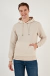 Core Jcoblack Relaxed Fit Kapüşonlu Erkek Sweat 12245407 BEJ