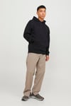 Core Jcoblack Relaxed Fit Kapüşonlu Erkek Sweat 12245407 SİYAH