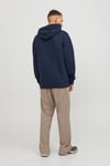Core Jcoblack Relaxed Fit Kapüşonlu Erkek Sweat 12245407 LACİVERT