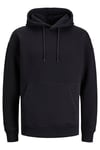 Core Jcoblack Relaxed Fit Kapüşonlu Erkek Sweat 12245407 SİYAH