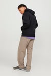 Core Jcoblack Relaxed Fit Kapüşonlu Erkek Sweat 12245407 SİYAH
