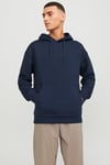 Core Jcoblack Relaxed Fit Kapüşonlu Erkek Sweat 12245407 LACİVERT