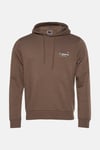 Core Jcoboost Pamuklu Regular Fit Logolu Kapüşonlu Erkek Sweat 12284472 KAHVE