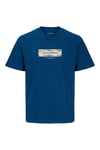 Core Jcobreeze Logo Baskılı Pamuklu Regular Fit Erkek T Shirt 12297851 İNDİGO