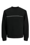 Core Jcofusion Logolu Bisiklet Yaka Erkek Sweat 12289830 SİYAH