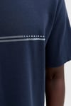 Core Jcofusion Pamuklu Regular Fit Logolu Erkek T Shirt 12289936 LACİVERT