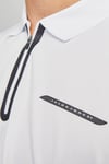 Core Jcofusion Pamuklu Regular Fit Yarım Fermuarlı Erkek Polo Yaka T Shirt 12273127 BEYAZ-SİYAH
