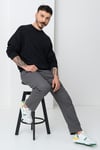 Core Jcosignal Pamuklu Regular Fit Bisiklet Yaka Erkek Sweat 12283545 SİYAH