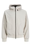 Core Jcotrack Bomber Regular Fit Kapüşonlu Erkek Mont 12252910 BEJ
