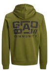 Core Jcowaffle Kapüşonlu Erkek Sweat 12242225 Olive