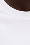 Core Logolu Pamuklu Regular Fit Bisiklet Yaka Erkek T Shirt 12289868 BEYAZ