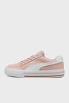 Court Classic Vulc FS Logolu Kalın Taban Sneaker Kadın Ayakkabı 39635318 PUDRA-BEYAZ