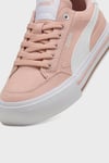 Court Classic Vulc FS Logolu Kalın Taban Sneaker Kadın Ayakkabı 39635318 PUDRA-BEYAZ