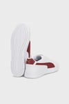 Court Classico Logolu Sneaker Erkek Ayakkabı 40028404 BEYAZ-BORDO