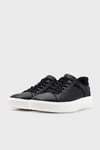 Court Logolu Kalın Taban Sneaker Erkek Ayakkabı 183177 BLK SİYAH