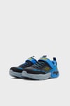 Creature-Crawlers Logolu Sneaker Erkek Çocuk Ayakkabı 402120L BKBL SİYAH-MAVİ