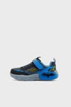 Creature-Crawlers Logolu Sneaker Erkek Çocuk Ayakkabı 402120L BKBL SİYAH-MAVİ