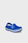 Crocband Clog K Logolu Çıkarılabilir Kayışlı Sandalet Erkek Çocuk Terlik 207006-4PI MAVİ