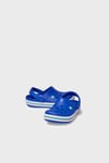Crocband Clog K Logolu Çıkarılabilir Kayışlı Sandalet Erkek Çocuk Terlik 207006-4PI MAVİ
