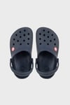 Crocband Clog T Hafif Çıkarılabilir Kayışlı Sandalet Unisex Çocuk Terlik 207005-485 LACİVERT-KIRMIZI