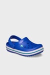 Crocband Clog T Logolu Çıkarılabilir Kayışlı Sandalet Erkek Çocuk Terlik 207005-4PI MAVİ