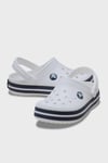 Crocband Clog T Logolu Çıkarılabilir Kayışlı Unisex Çocuk Terlik 207005-126 BEYAZ-LACİVERT
