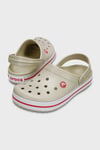 Crocband Logolu Unisex Terlik 11016-1AS KREM