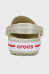 Crocband Logolu Unisex Terlik 11016-1AS KREM