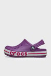 Crocs Bayaband Clog T Logolu Unisex Çocuk Terlik 207018-5C6 MOR