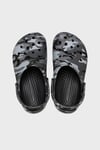 Crocs Classic Camouflage Clog K Desenli Erkek Çocuk Terlik 211879-0DD ANTRASİT