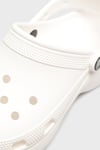 Crocs Classic Platform Clog W Logolu Çıkarılabilir Kayışlı Kadın Terlik 206750-100 BEYAZ