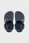 Crocs Crocband Clog T Hafif Çıkarılabilir Kayışlı Sandalet Unisex Çocuk Terlik 207005-485 LACİVERT-KIRMIZI