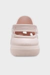 Crocs Crush Clog Logolu Platform Taban Çıkarılabilir Kayışlı Kadın Terlik 207521-6UR PUDRA