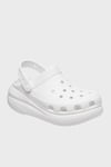 Crocs Crush Clog Logolu Unisex Terlik 207521-100 BEYAZ