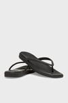 Crocs Miami Flip Logolu Parmak Arası Kadın Terlik 211435-001 SİYAH