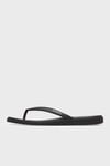 Crocs Miami Flip Logolu Parmak Arası Kadın Terlik 211435-001 SİYAH