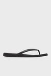 Crocs Miami Flip Logolu Parmak Arası Kadın Terlik 211435-001 SİYAH