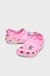 Crocs Mickey Frnds Minnie Cls Clg T Hafif Çıkarılabilir Kayışlı Sandalet Kız Çocuk Terlik 210894-90H PEMBE
