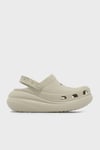 Crush Clog Logolu Platform Taban Çıkarılabilir Kayışlı Unisex Terlik 207521-2Y2 KEMİK