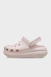 Crush Clog Logolu Platform Taban Çıkarılabilir Kayışlı Kadın Terlik 207521-6UR PUDRA