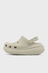 Crush Clog Logolu Platform Taban Çıkarılabilir Kayışlı Unisex Terlik 207521-2Y2 KEMİK