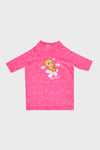 Daisyloo Uv Korumalı Kısa Kollu Mayo Kız Çocuk T Shirt ST2612050002 PEMBE