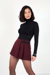 Dar Kalıp Balıkçı Yaka İnce Kadın Bluz 5866880 SİYAH