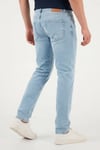 Dar Kalıp Düşük Bel Dar Paça Erkek Kot Pantolon 1115C61NAPOLI AÇIK MAVİ