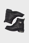 Deri Gibson Hakiki Deri Kadın Bot 025G100109 Black Yağlı Deri