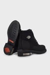 Deri Gibson Hakiki Deri Kadın Bot 025G100109 Black Nubuk