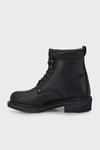 Deri Gibson Hakiki Deri Kadın Bot 025G100109 Black Yağlı Deri