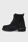 Deri Gibson Hakiki Deri Kadın Bot 025G100109 Black Nubuk